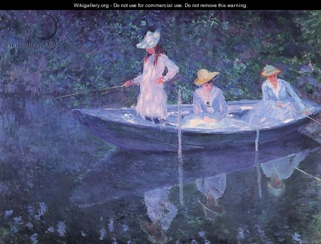 In the Norvegienne 1887 - Claude Oscar Monet