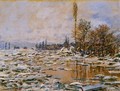 Breakup of Ice Grey Weather 1880 - Claude Oscar Monet
