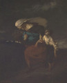 Retreat from the Storm ca 1846 - Jean-Francois Millet