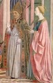 The Madonna And Child With Saints (Detail) 2 1445 2 - Domenico Di Michelino
