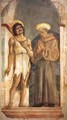 St John The Baptist And St Francis 1454 2 - Domenico Di Michelino