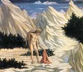 St John In The Wilderness (Predella) 2 1445 National Gallery 2 - Domenico Di Michelino