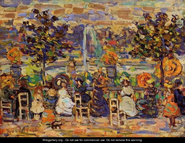In Luxembourg Gardens 1907 - Henri De Toulouse-Lautrec