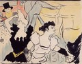 Au bal masue-les fetes parisiennes-nouveaux confetttis 1892 - Henri De Toulouse-Lautrec
