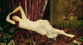 Reclining Nude - Ignace Henri Jean Fantin-Latour