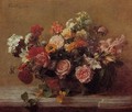 Flowers 1882 - Ignace Henri Jean Fantin-Latour