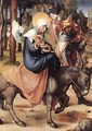 The Seven Sorrows Of The Virgin The Flight Into Egypt 1496 X - Albrecht Durer