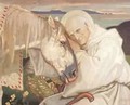 St Columba Bidding Farewell To The White Horse 1925 - John Duncan