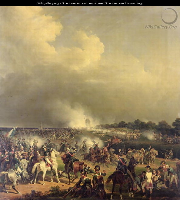Battle of Boussu 3rd November 1792 1845 - Charles Emile Hippolyte Lecomte-Vernet