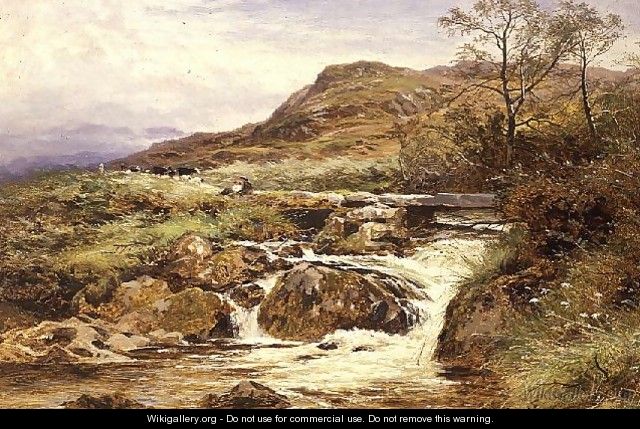 Summertime near Dolgelly North Wales 1881 - Benjamin Williams Leader