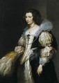 Portrait of Maria de Tassis c 1629 1630 - Sir Anthony Van Dyck