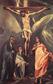 Christ On The Cross With The Two Maries And St John 1588 - El Greco (Domenikos Theotokopoulos)