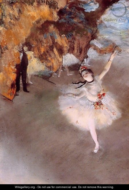 The Star (aka Dancer on Stage) 1878 - Edgar Degas