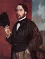 Self Portrait Saluting 1865-1866 - Edgar Degas