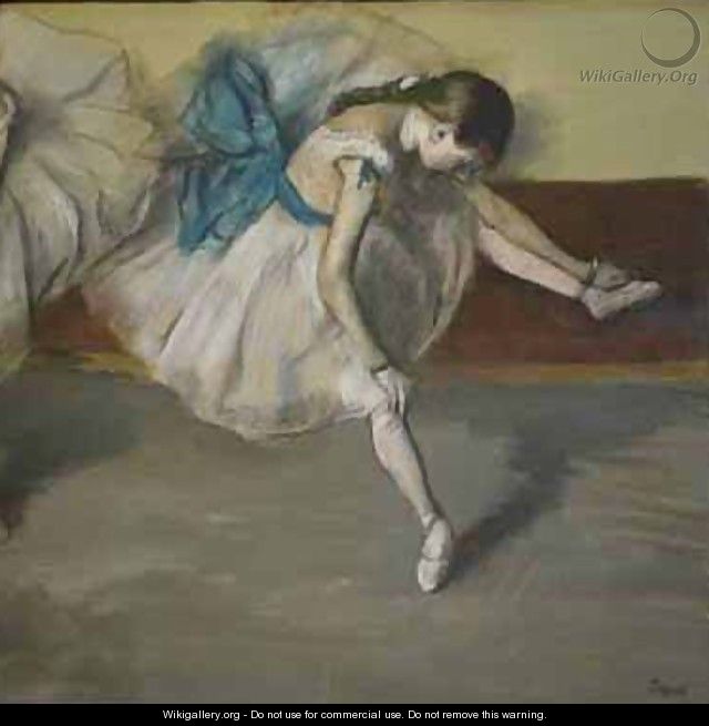 Danseuse au repos - Edgar Degas