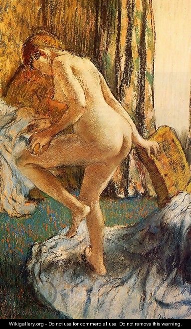 After the Bath 1883 - Edgar Degas