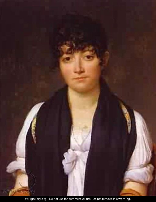Portrait Of Suzanne Le Pelletier De Saint Fargeau 1804 - Jacques Louis David
