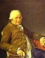 Portrait Of Charles Pierre PeCoul Contractor Of Royal Buildings - Jacques Louis David