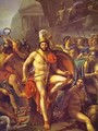 Leonidas At Thermopylae Detail 1814 - Jacques Louis David