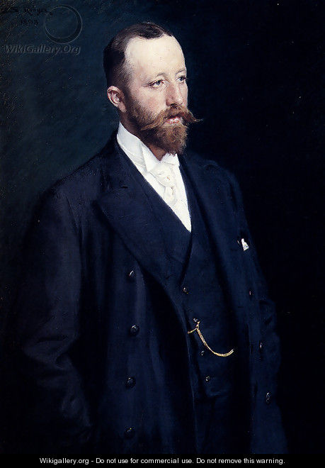 Portrait Of A Gentleman - Peder Severin Kroyer