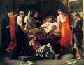 Study for The Death of Marcus Aureliut - Eugene Delacroix