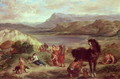 Ovid among the Scythians 1859 - Eugene Delacroix