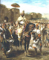 Muley Abd el Rahman - Eugene Delacroix