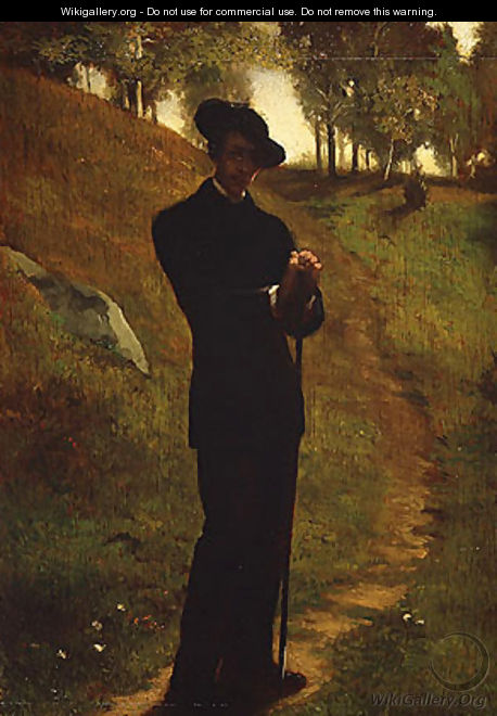 Portrait of the Painter 1859 - Jeno Gabor