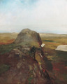 Autumn Study View over Hanging Rock Newport R.I. - Jeno Gabor
