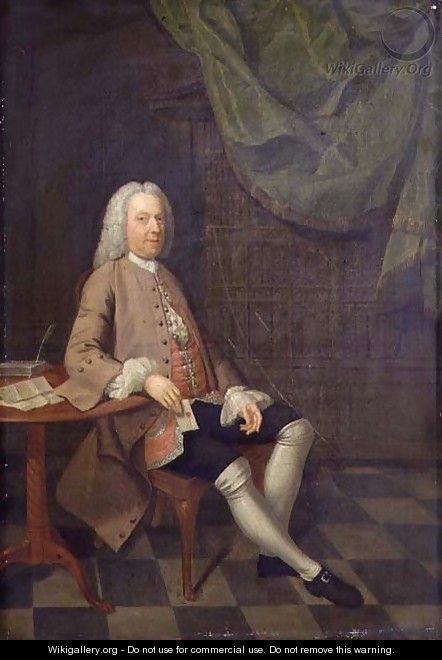 Portrait of John Orlebar 1740 - Arthur William Devis