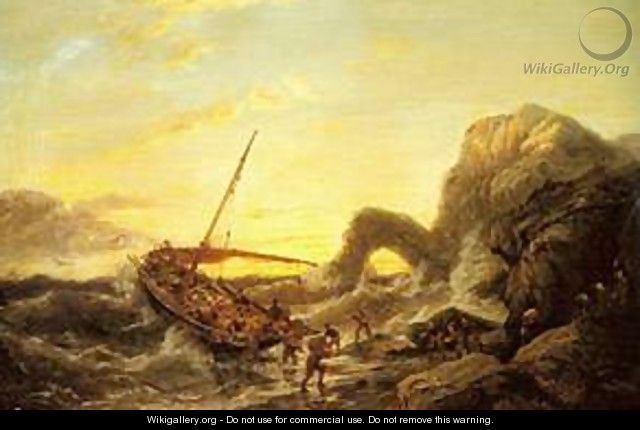 The Shipwreck - Pieter Cornelis Dommerson