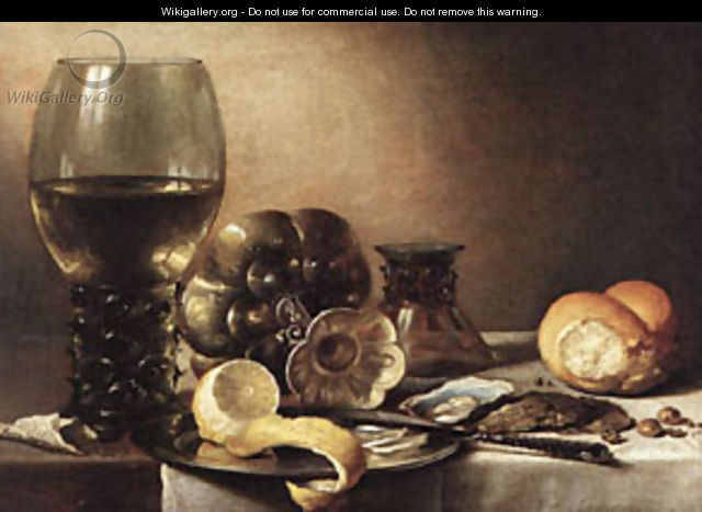 Still Life 1633 - Pieter Claesz.