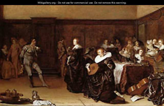 Musical Company 1639 - Pieter Claesz.