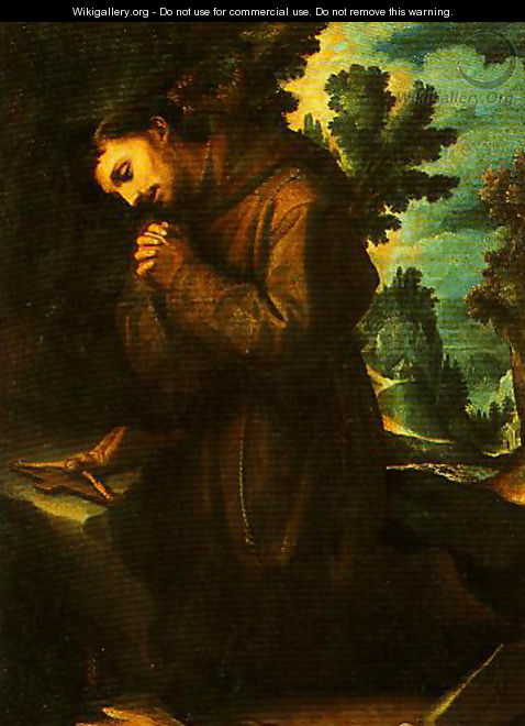 St Francis in Prayer - Lodovico Cardi Cigoli