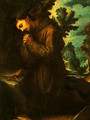 St Francis in Prayer - Lodovico Cardi Cigoli