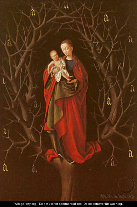 Our Lady Of The Barren Tree Oak - Petrus Christus