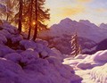 Snowy Landscape - Ivan Fedorovich Choultse
