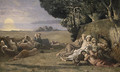 Sleep 1867 or 1870 - Pierre-Cecile Puvis de Chavannes