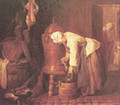 Woman At The Urn 1733 - Jean-Baptiste-Simeon Chardin