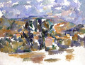 The Mont de Cengle - Paul Cezanne