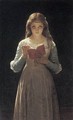 Young Maiden Reading a Book - Pierre Auguste Cot