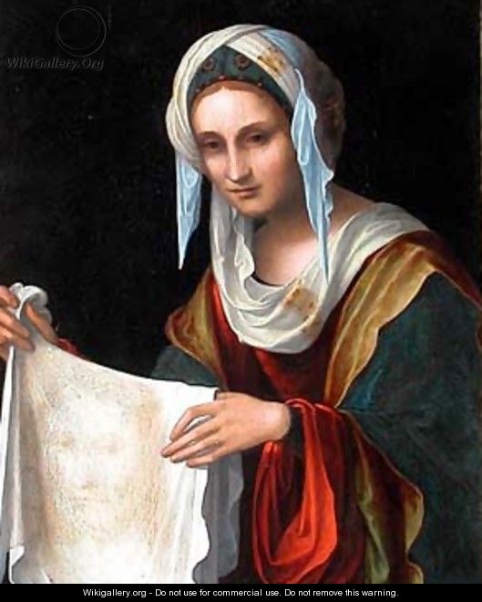 Sainte Veronique - Saint Veronica - Lorenzo Costa