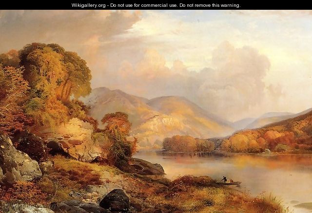Autumn Landscape 1867 - Jean-Baptiste-Camille Corot