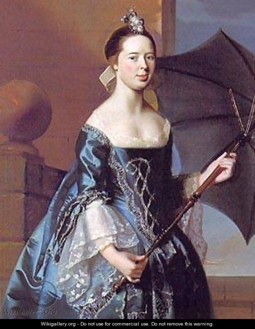 Mrs Benjamin Pickman (Mary Toppan) 1763 - John Singleton Copley