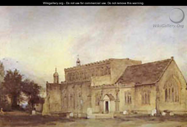 East Bergholt Church 1811 - John Constable