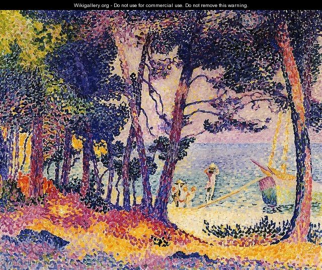 A Pine Wood, Provence 1906 - Henri Edmond Cross