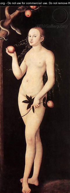 Adam and Eve 1531 3 - Lucas The Elder Cranach