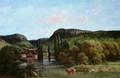 View of Ornans 1864 - Gustave Courbet
