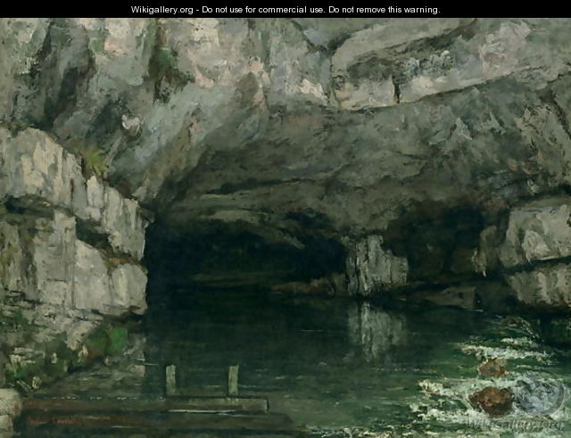 The Grotto of the Loue 1864 - Gustave Courbet