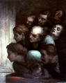 The Free Performance - Honoré Daumier
